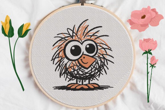 Angry Bird Embroidery: A Playful Addition to Handmade Gifts