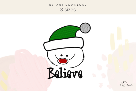 Believe Christmas Machine Embroidery Review for Craft Fairs