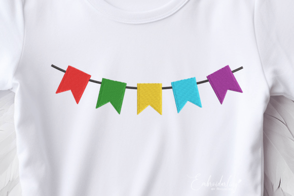 Bunting Flags Embroidery: A Seasonal Design Review