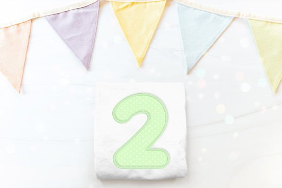 Cute Round Number 2 Applique Embroidery Review for Seasonal Use