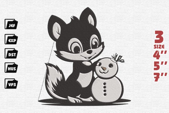 Cute Skunk Embroidery Review: A Playful Design for Real Projects