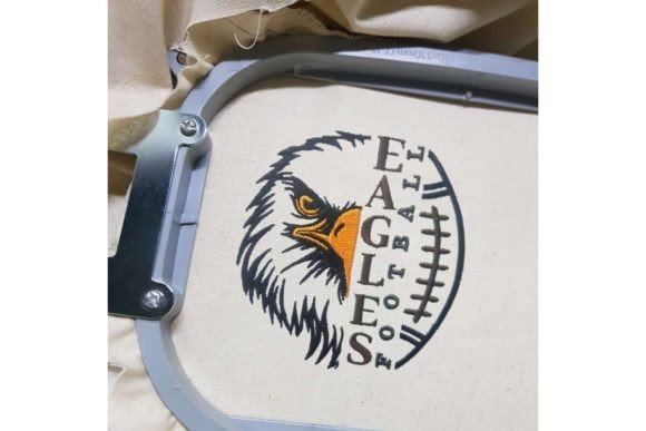 Eagle Football Team Embroidery Design Review: A Versatile Choice for Handmade Gifts
