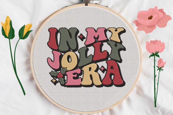 In My Jolly Era Christmas Embroidery Design Review