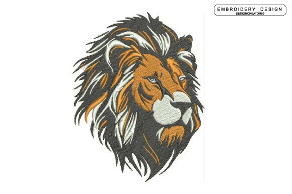 Lion Embroidery Design Review for Boutique Sweatshirts