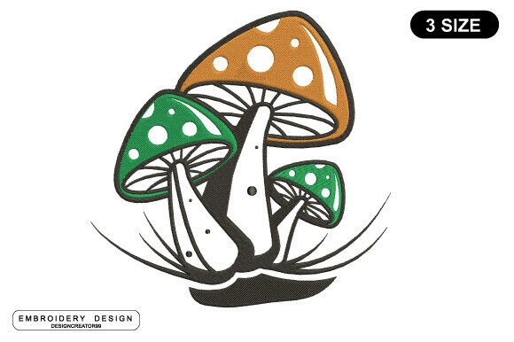 Mushroom Plant Embroidery Review for Business Use