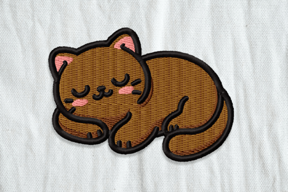 Sleeping Cat Embroidery Patch Review: A Cozy Addition to Your Projects