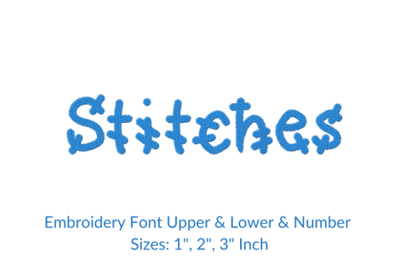 Stitches Font Embroidery Design Review for Real Projects