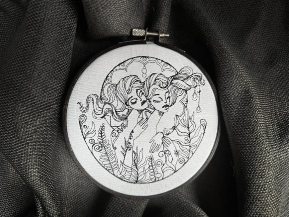 Two Sisters Machine Embroidery Design Review