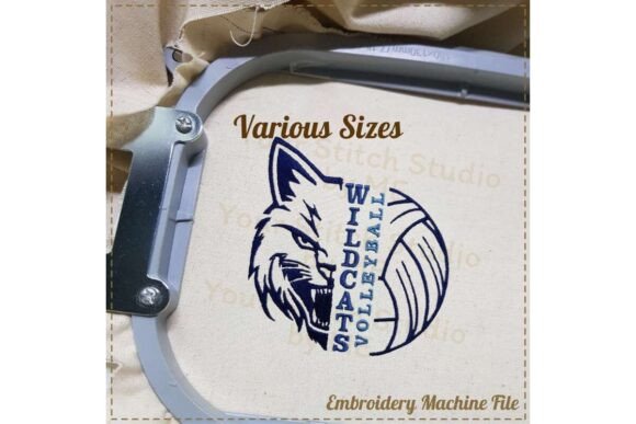 Wildcat Volleyball Embroidery Design Review for Seasonal Use